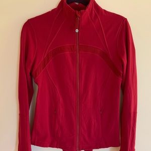 Pink Lululemon Zip Jacket - size 8